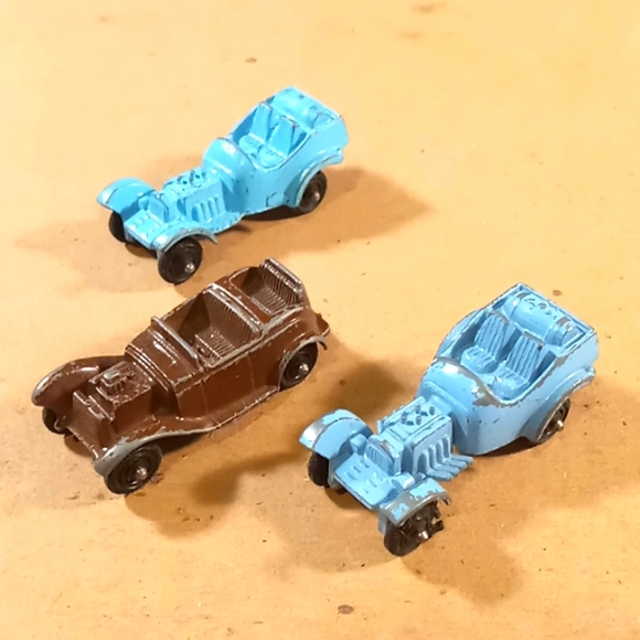 Vintage Tootsie Toy Die Cast Roadster/Hot Rods - Set of 3 - Picture 2 of 5